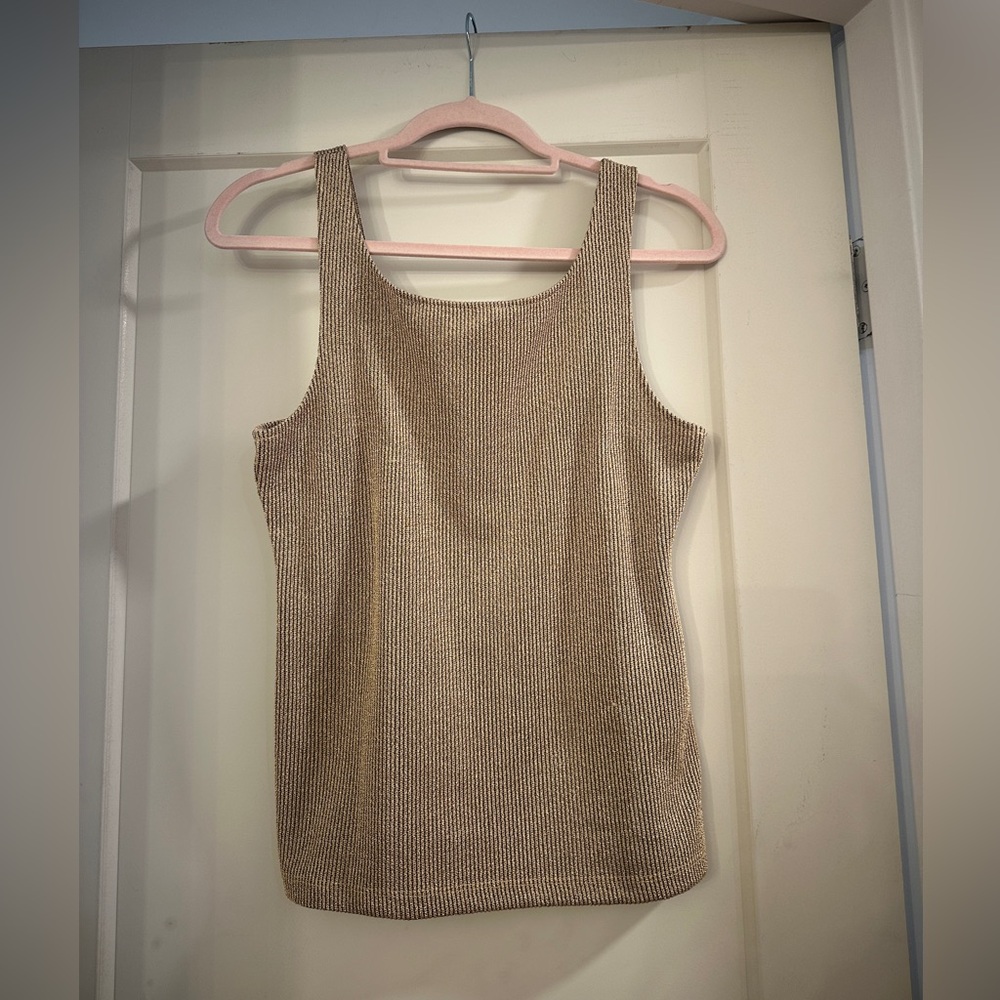 Gold Zara Shirt - L